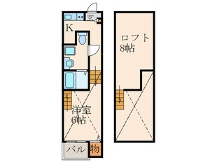 セレーナ清水の物件間取画像